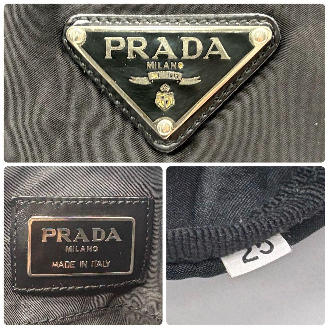【Beck様】PRADA プラダ ボストンバッグ トラベルバッグ 三角ロゴ 黒