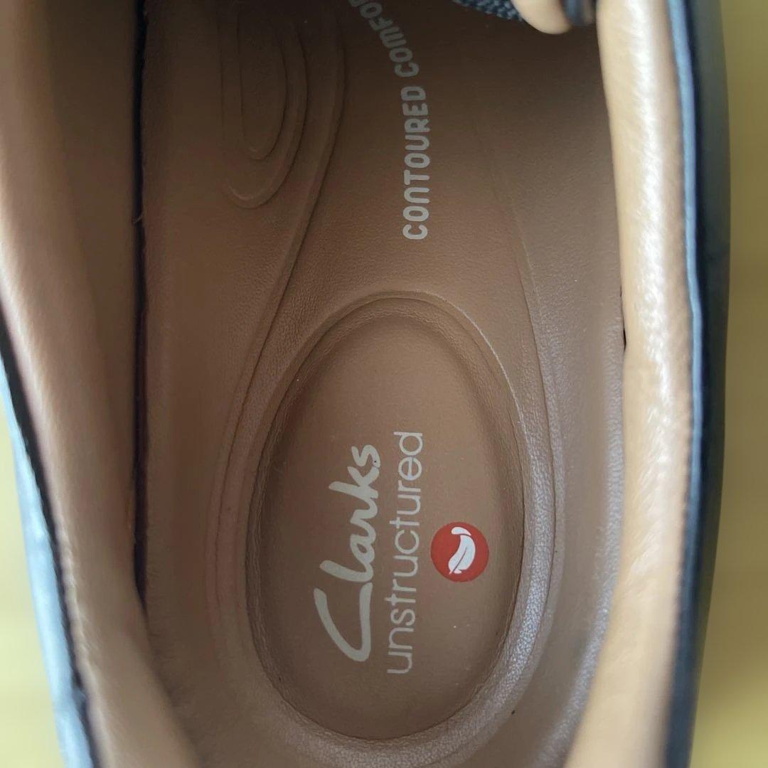 【Clarks】UnCostaLaceアンコスタレースレザーシューズ26cm