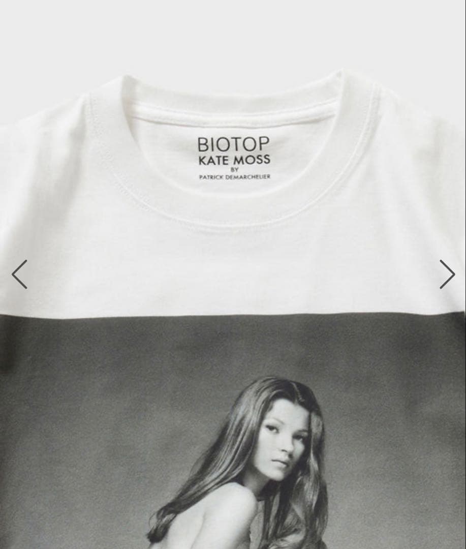 トップス BIOTOP Kate Moss by Photo T-shirts 26SS