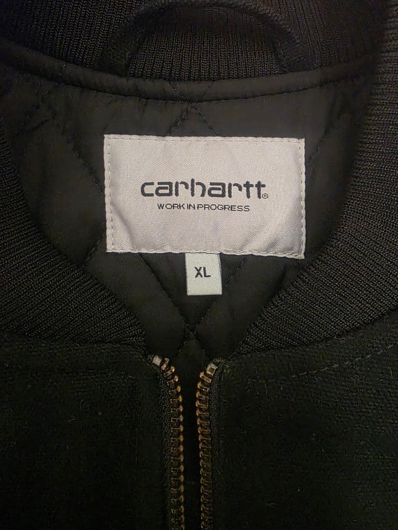 Carhartt ジップアップベスト 黒