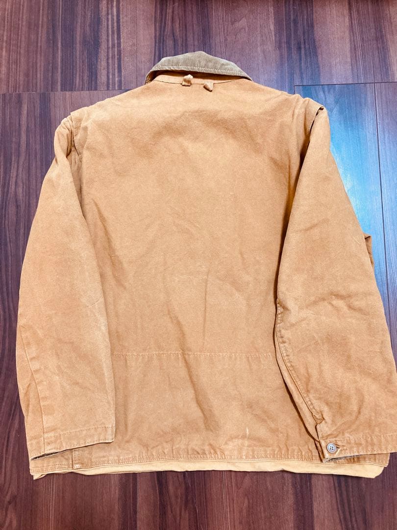 LLBean 筆記体 ハンティングジャケット 70年代XL 涙talon