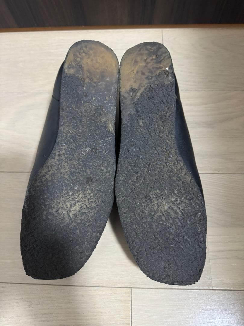クラークス wallabees スムースレザー ワラビー レザー シューズ