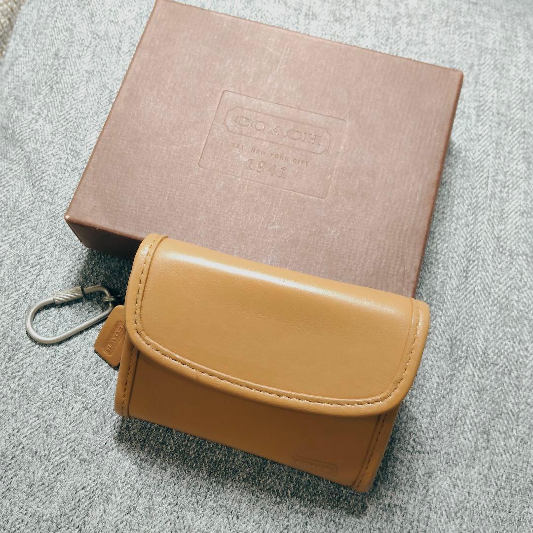 希少 オールドコーチ ケース 財布 コンパクト 美品