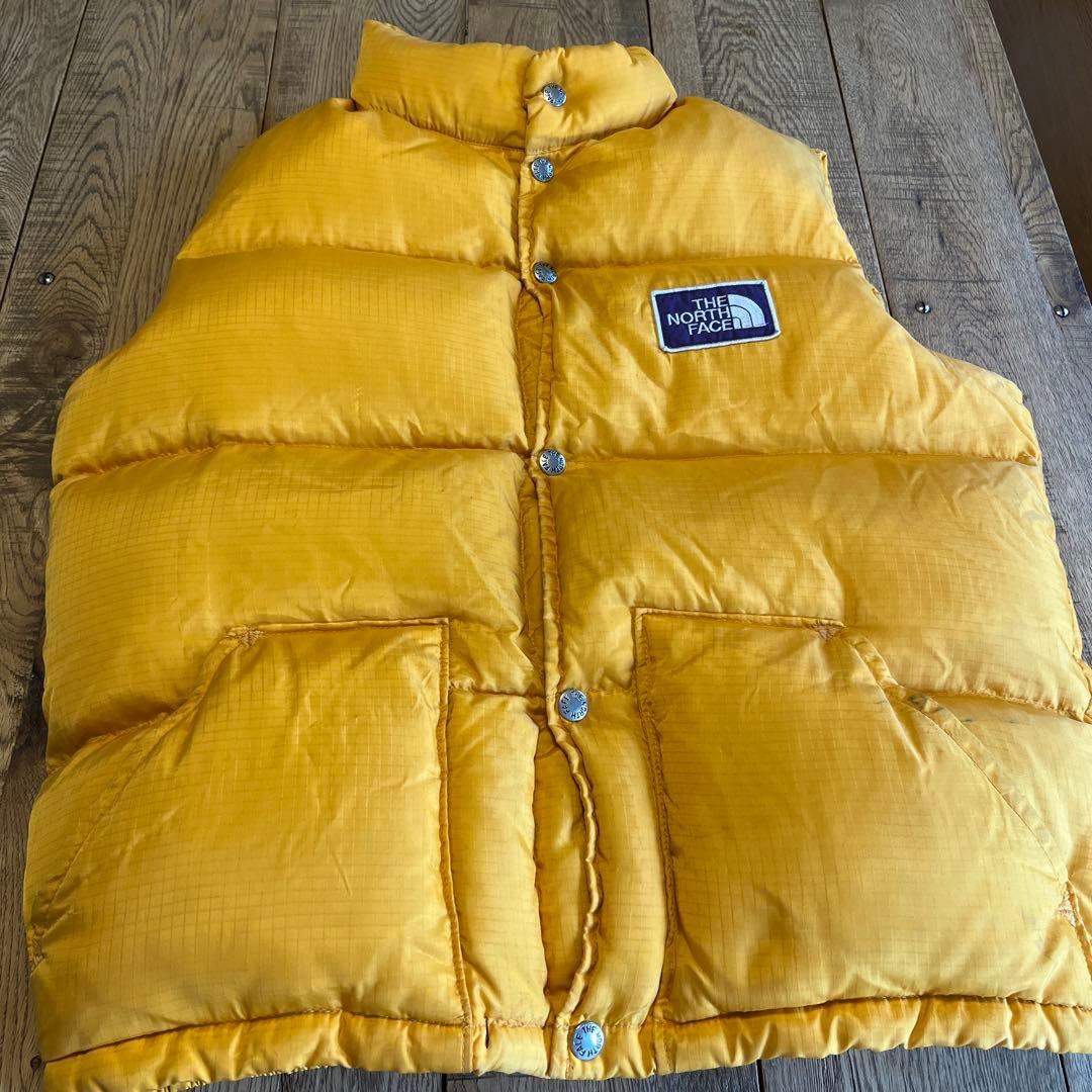 THE NORTH FACE イエローダウンベスト Mサイズ