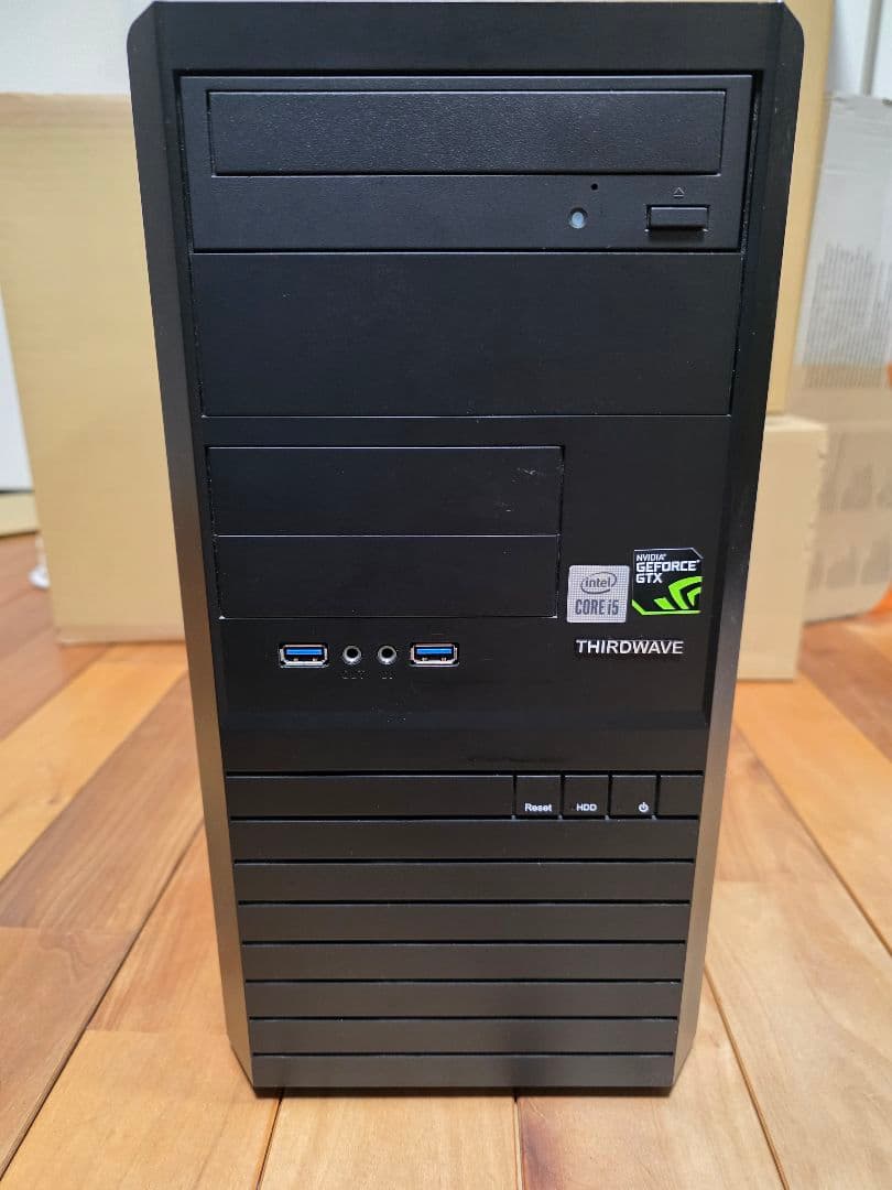 i5-10400 450w電源 ケース DVD CPUクーラー PCパーツセット