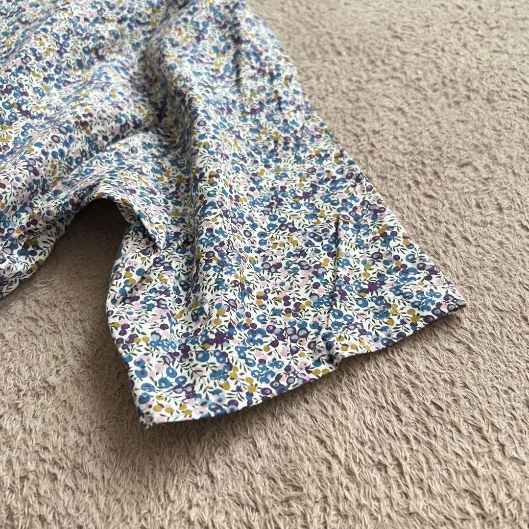 タグ付き　ピサーノ　リバティ　半袖Tシャツ　カットソー　花柄　総柄　小花