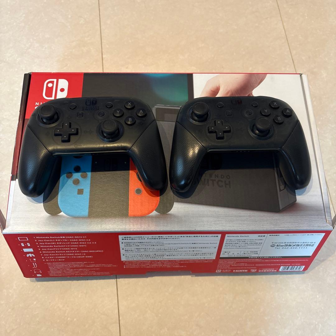 ⭐️ジャイロセンサーコントローラー付　任天堂Switch Joy-Con