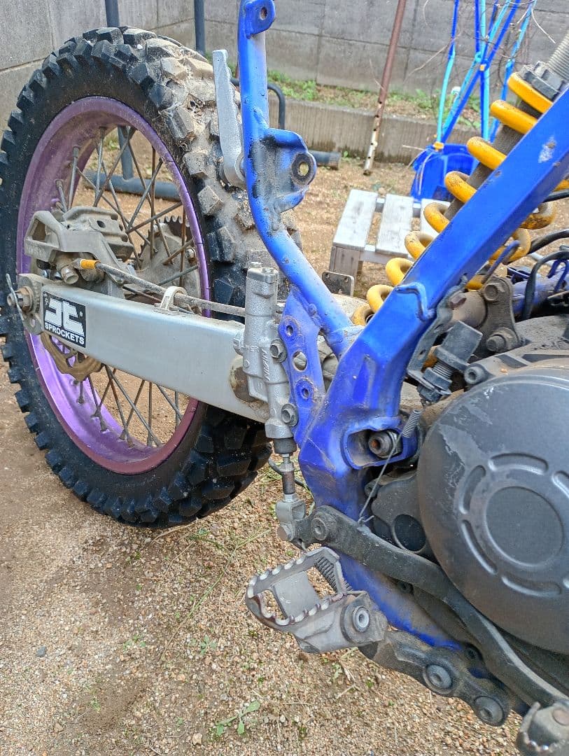 yamaha tt250r　ブレーキマスター　一体型