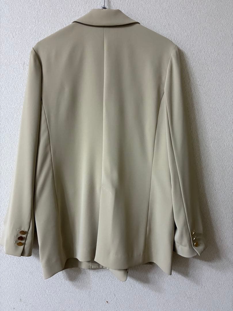 マルーゴ⭐︎リブドロワ　ツイルテーラードジャケット　着用１回　25300円