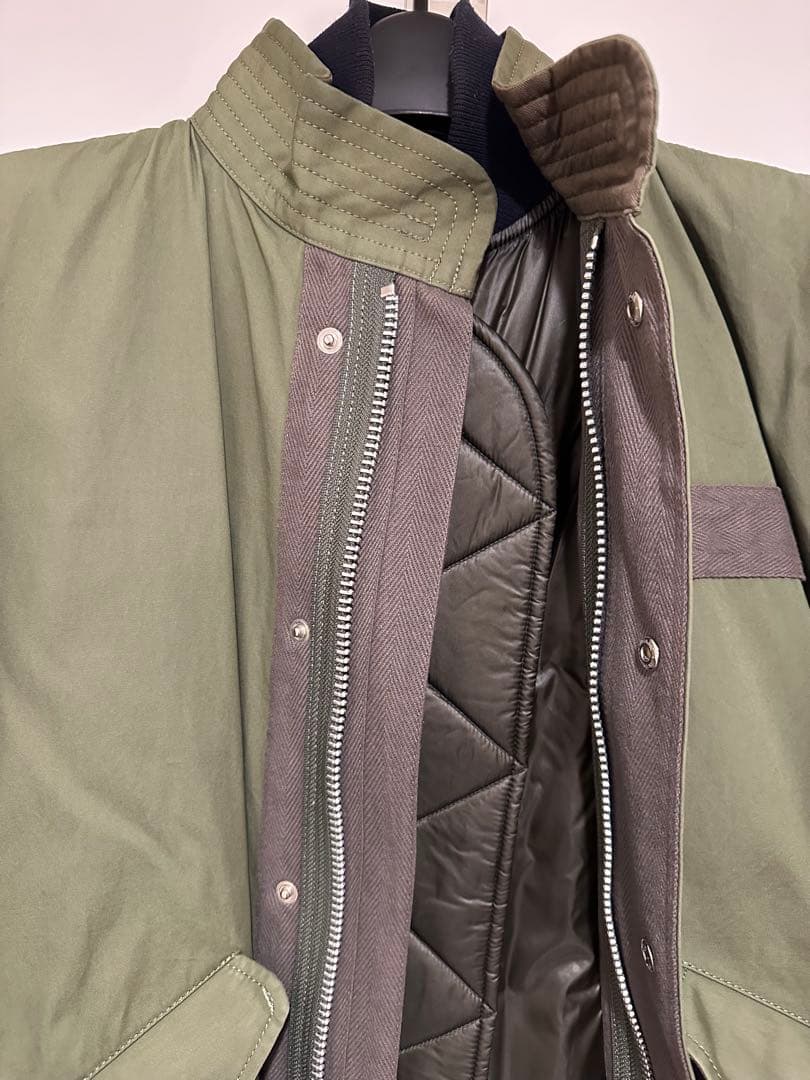 SACAI モッズコート Sサイズ