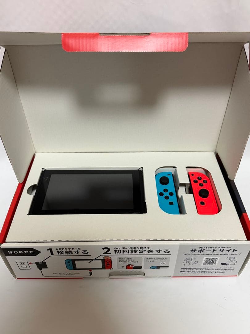 Nintendo Switch 本体 青/赤 Joy-Conコントローラー付き