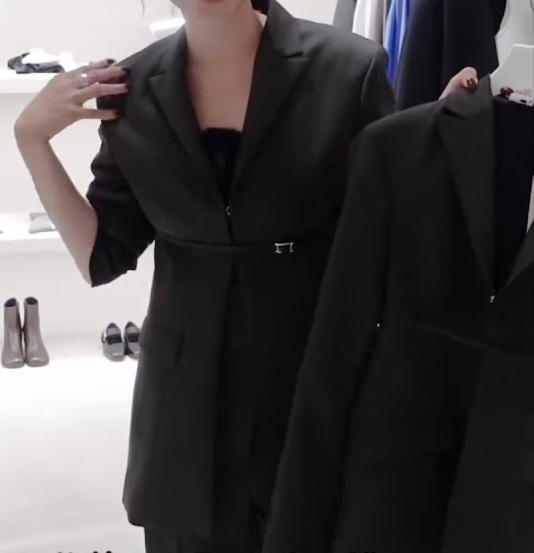 CODE A belted chic jacket コードエー ジャケット
