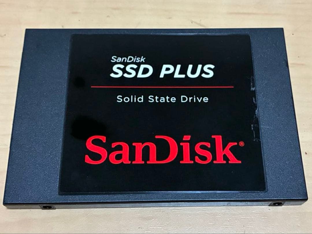 【極上】SanDisk SSD PLUS 480GB 健康99%
