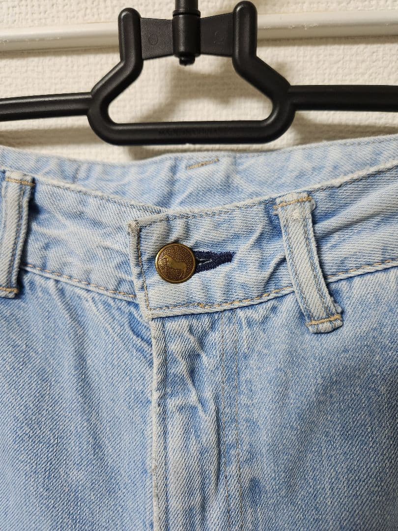 【値下げ中】45R おこめデニム シャルロット ダメージ加工 サイズ0