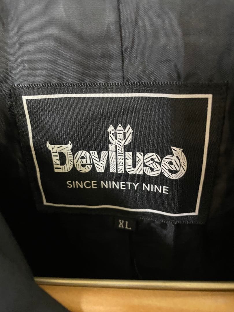 モッズコート　deviluse ブラック　A261213