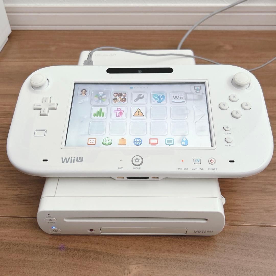 Nintendo Wii U ベーシックセット ソフト付き ★動作確認済み