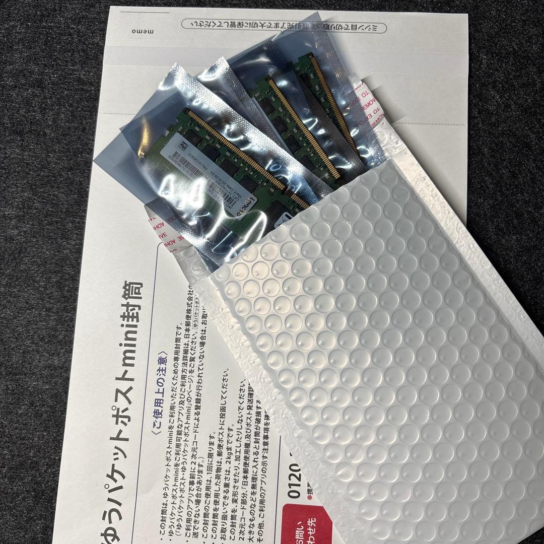 サーバー用メモリー　DDR4 64GB (16GB x4枚)