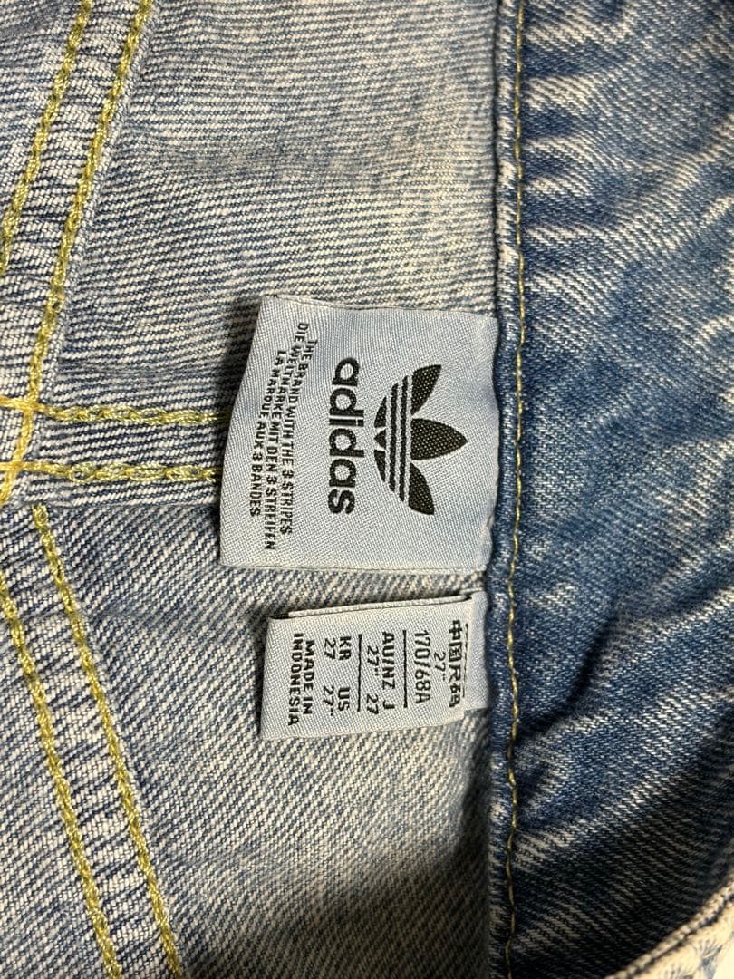 adidas アディブレイク デニムジーンズ 27