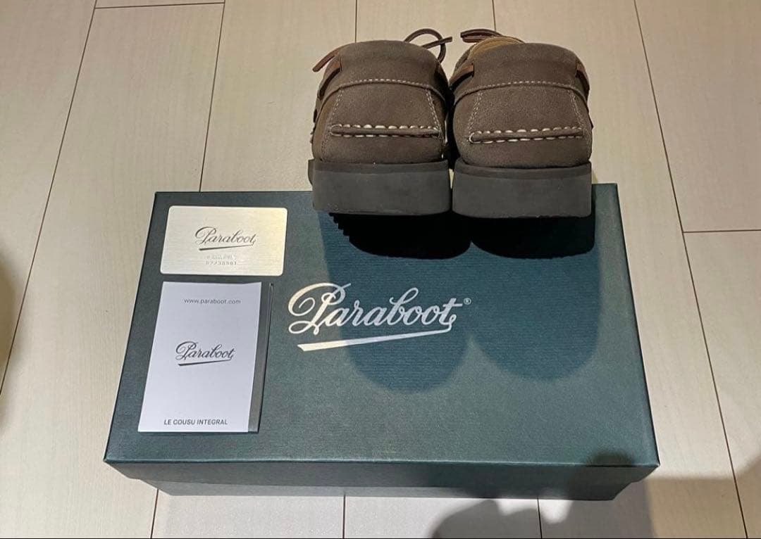 Paraboot BARTH SUEDE SPORT SOLE SHIPS別注