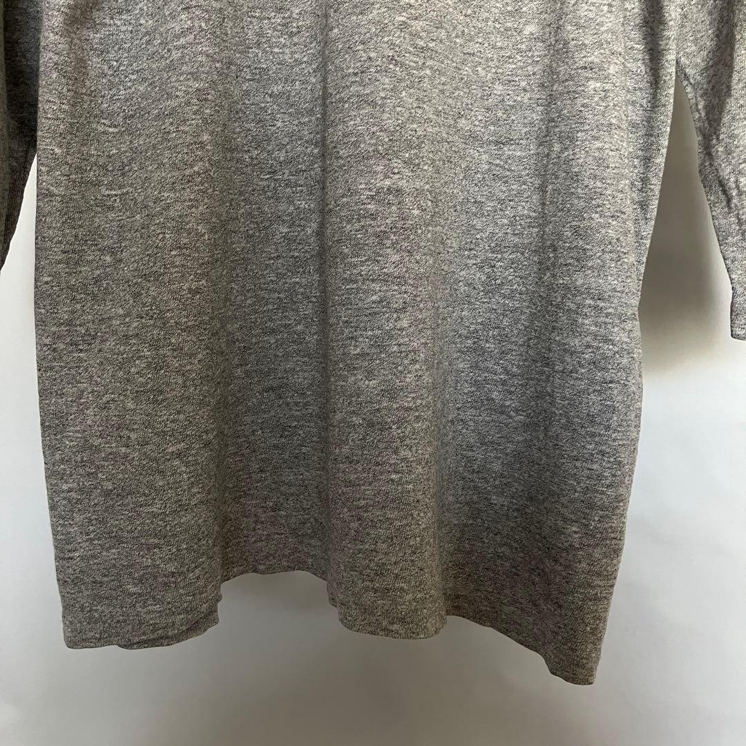 希少 80s トリコタグ チャンピオン フットボールTシャツ 霜降りグレー L