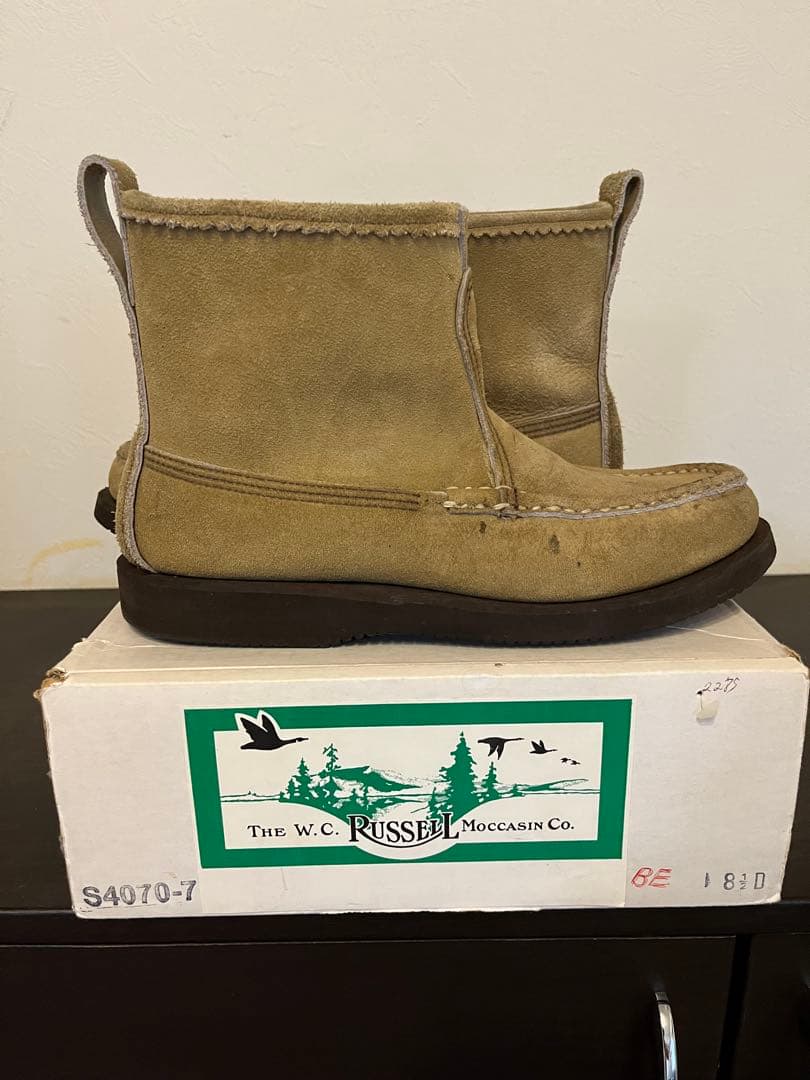 RUSSELL MOCCASIN ノックアバウト26.5cm
