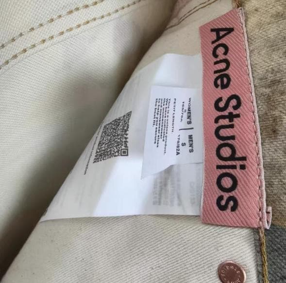 美品 Acne Studios デザインジーンズ S 即購入可