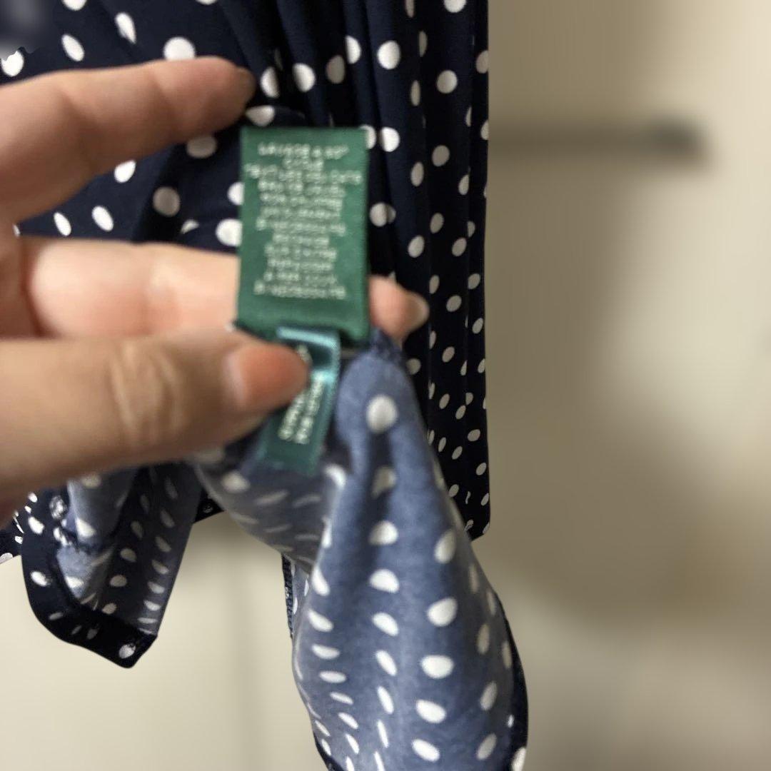 LAUREN RALPH LAUREN カシュクール　ワンピース　ドット　4