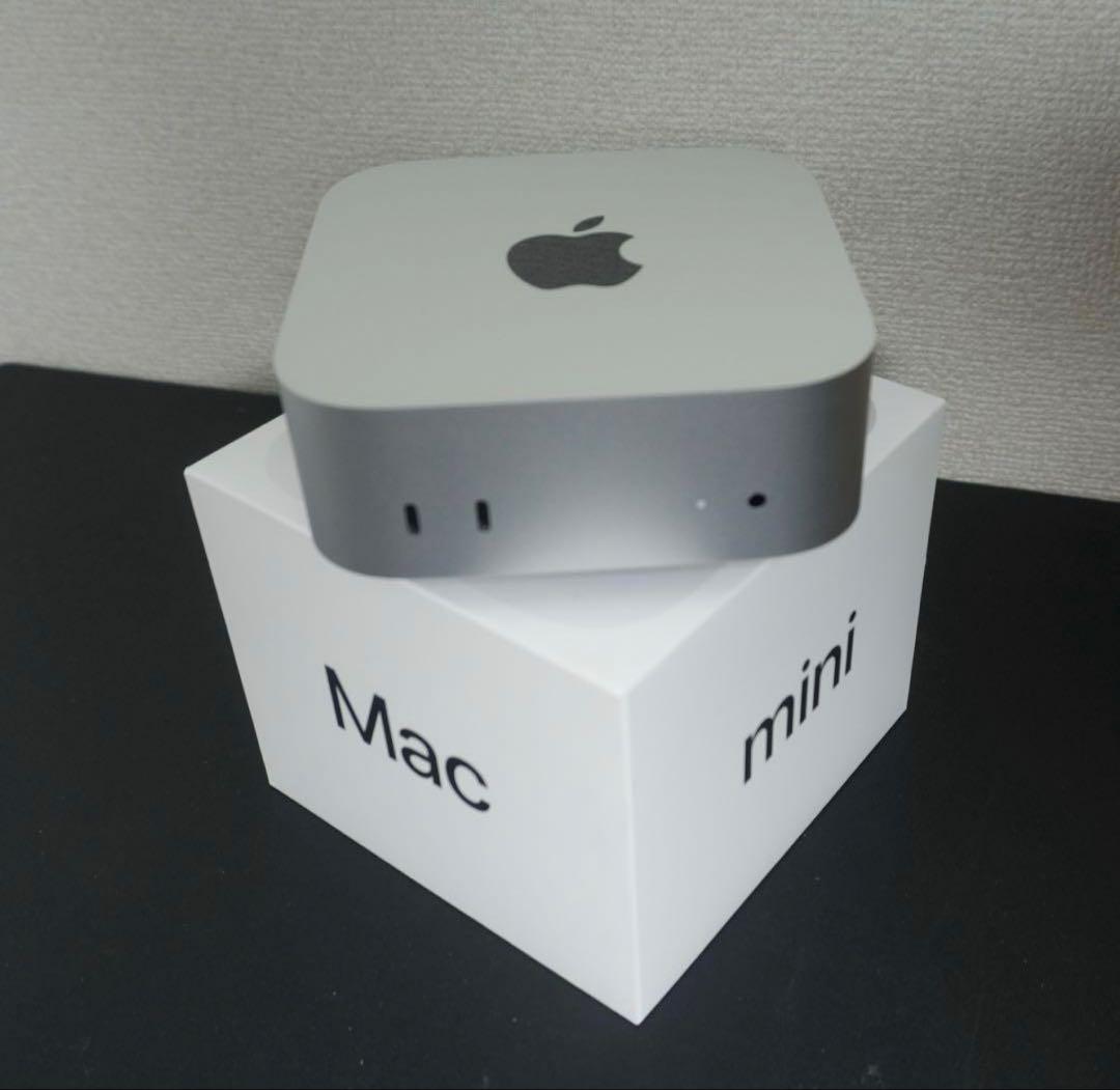 Apple Mac mini M4チップ 16GBメモリ 256GB