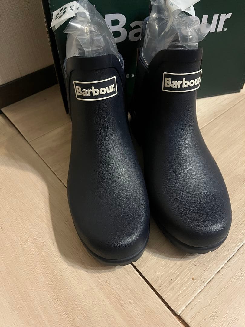 【新品】Barbour Wilton サイドゴアレインブーツ　arii商品