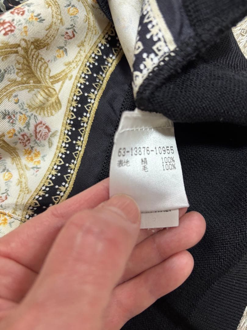 ETRO シルクと毛の長袖 サイズ44