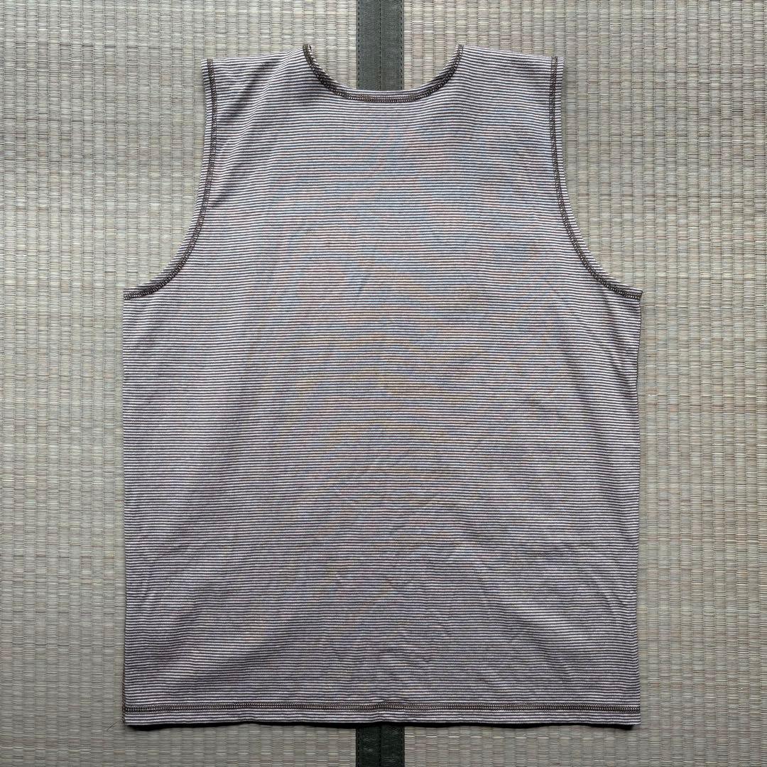 【美品】OLDE STEADER ノースリーブ ストライプ サイズ44