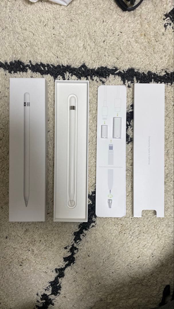 Apple Pencil 第1世代　変換アダプター付き箱付き