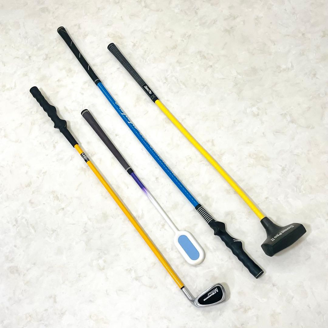 ⛳ゴルフ練習器具　まとめ売り　スイング練習　４本セット　スコアアップ　送料込
