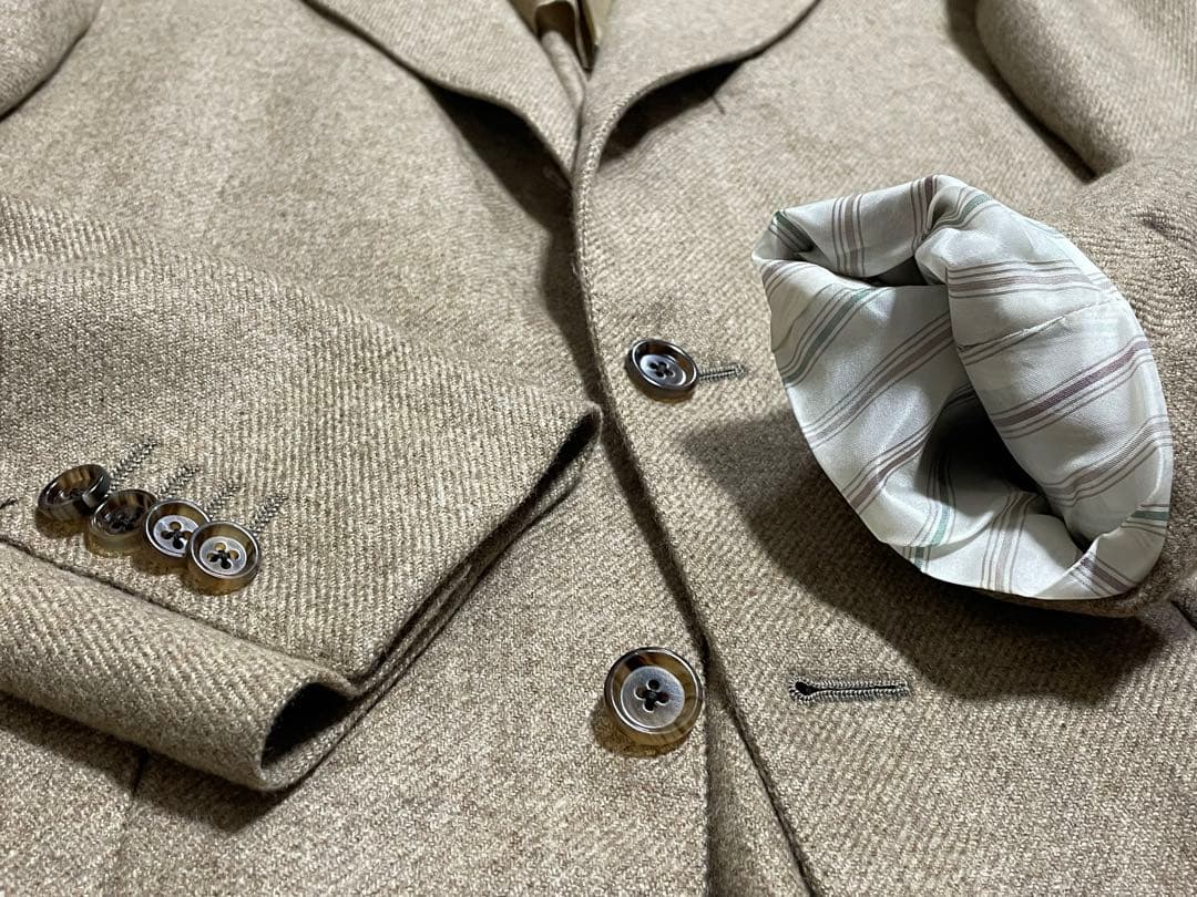 よ*ん様 ラルディーニLARDINI sartoriaカシミヤ100 テーラード