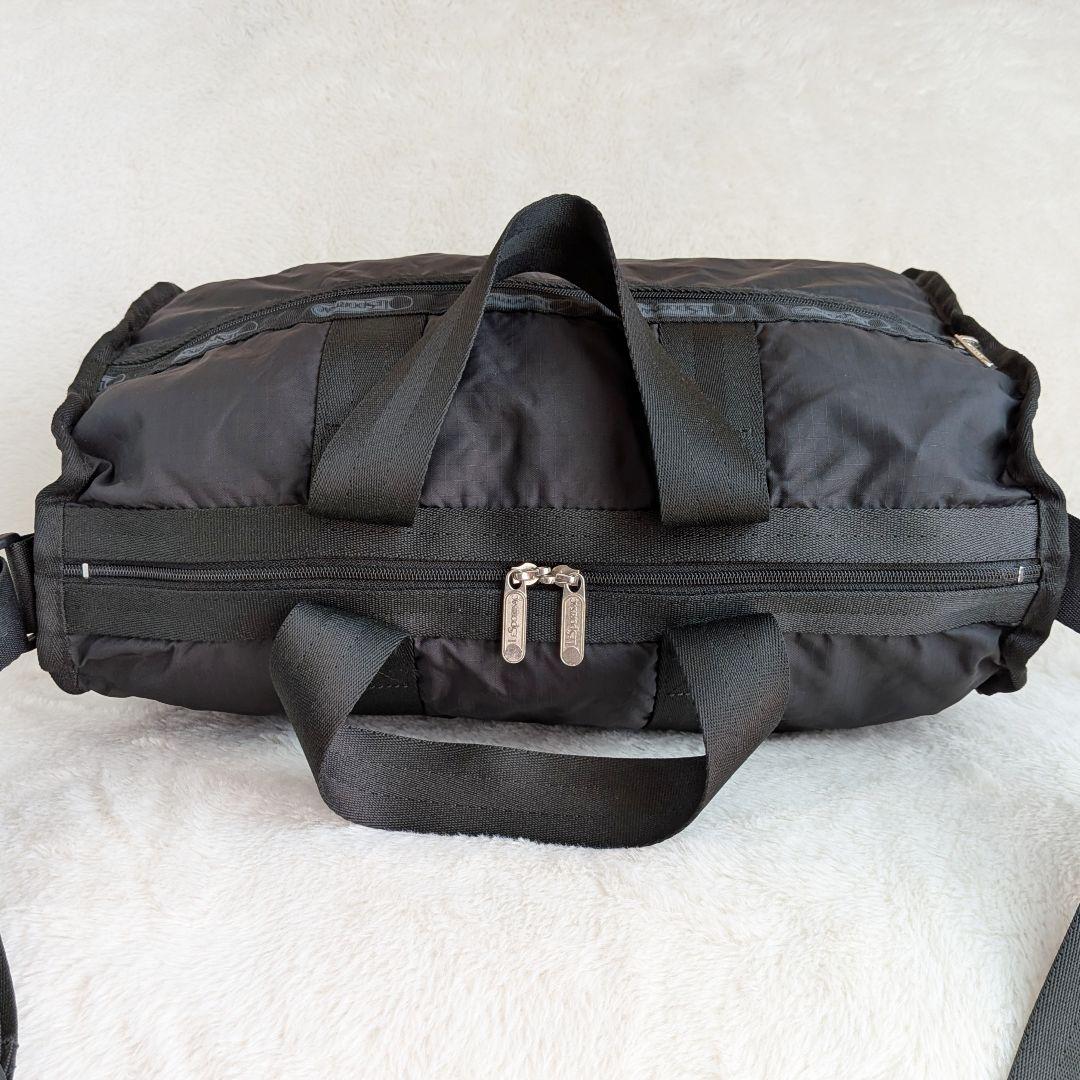 LESPORTSAC レスポートサック ボストンバッグ ショルダー ブラック 黒