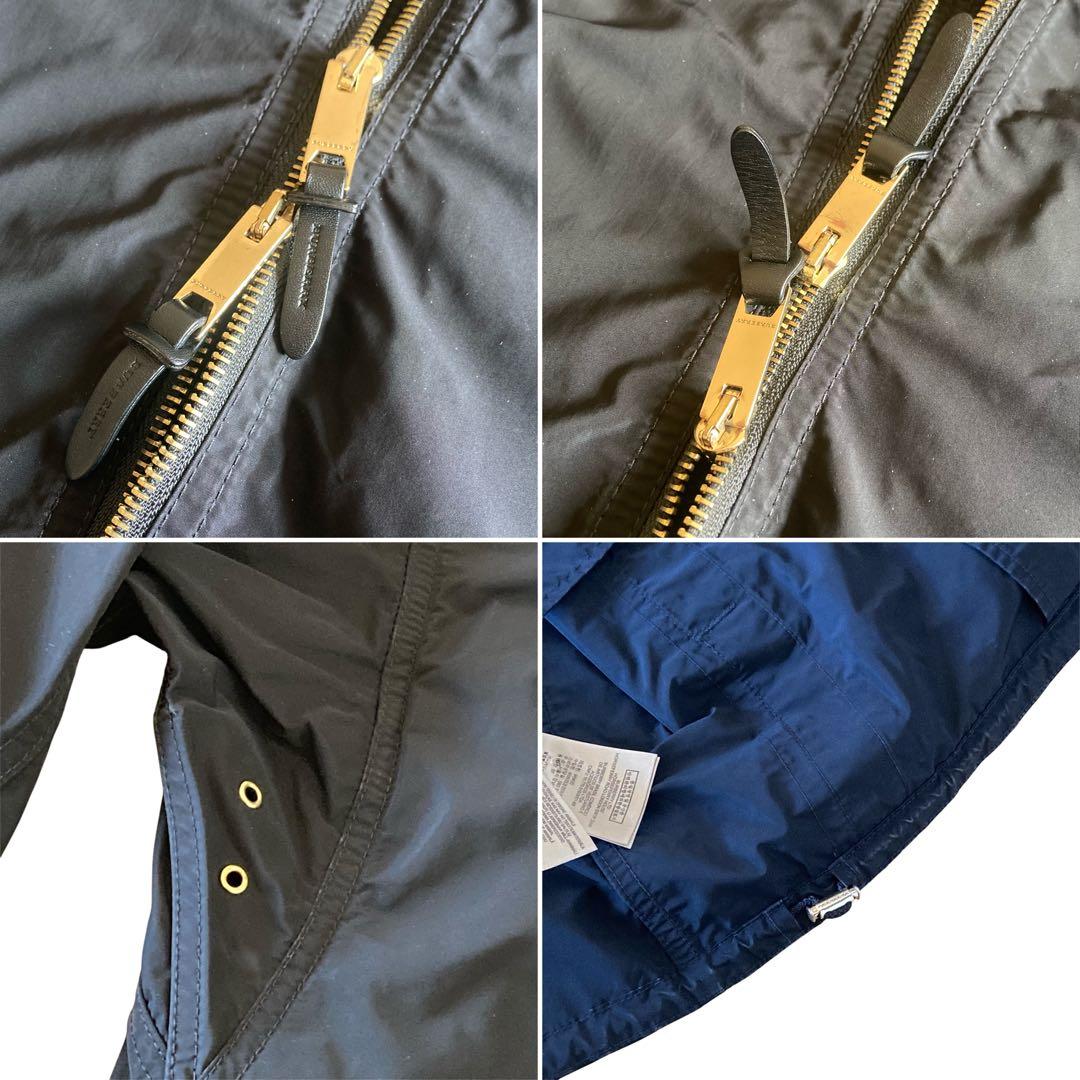 【定価18万・BURBERRY LONDON】 フードジャケット 裏ノバチェック