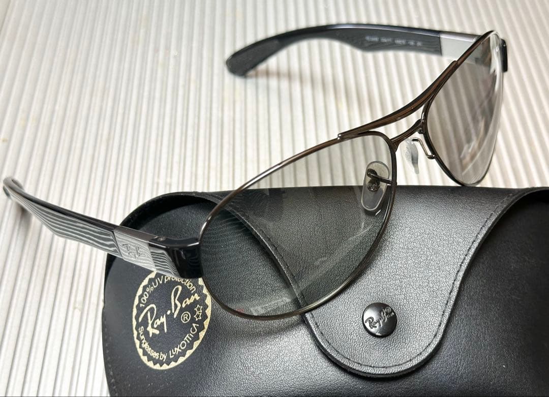 極美品/偏光＋調光 Ray-Banサングラス RB3509 004/71