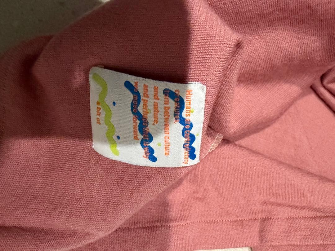 a bit of ...オーバーサイズ ピンクTシャツ