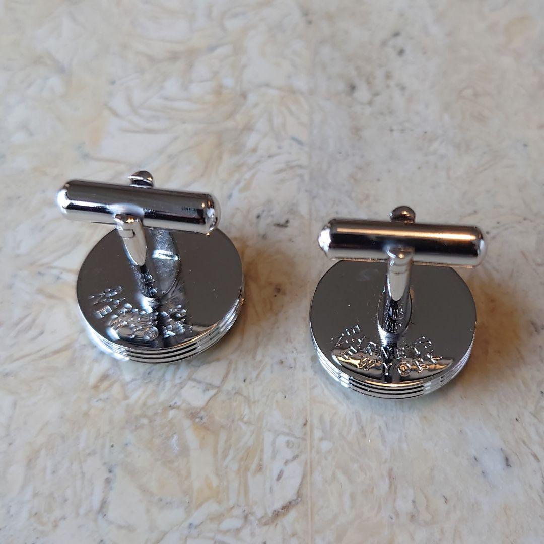 BARNEYS NEW YORK カフス スタッドボタン セット ブラック