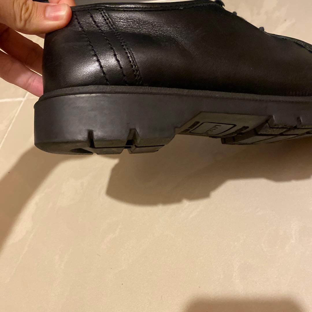 KLEMAN ブラック モカシン レザー