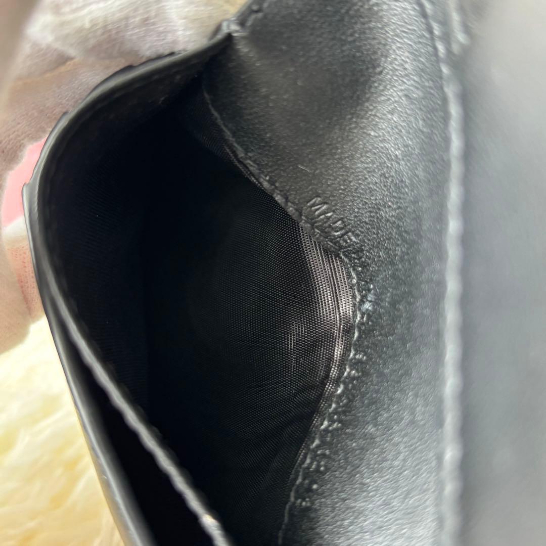 Christian Dior カロ ダリアウォレット 二つ折り財布 黒