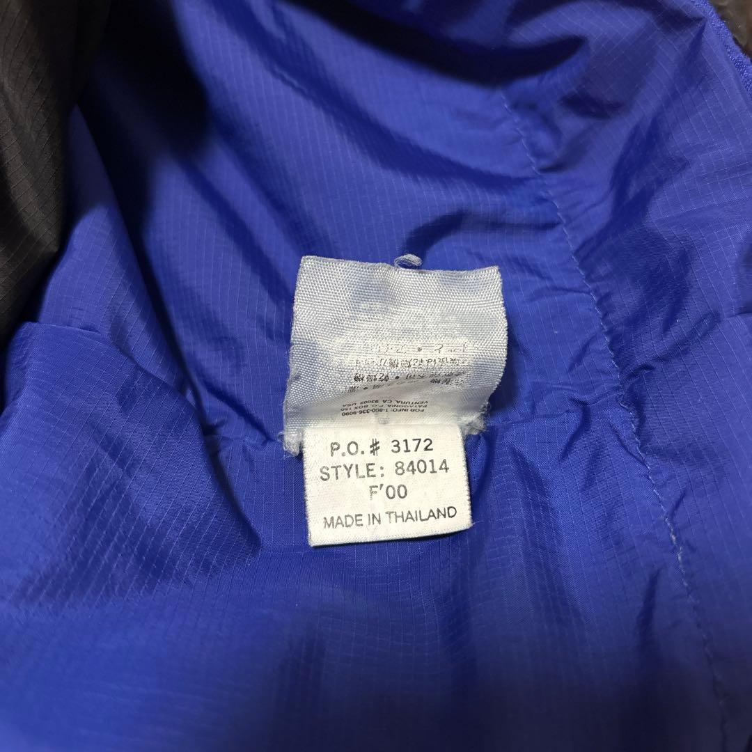 patagonia パタゴニア　パフボール　ベスト　タイ製　2000年製