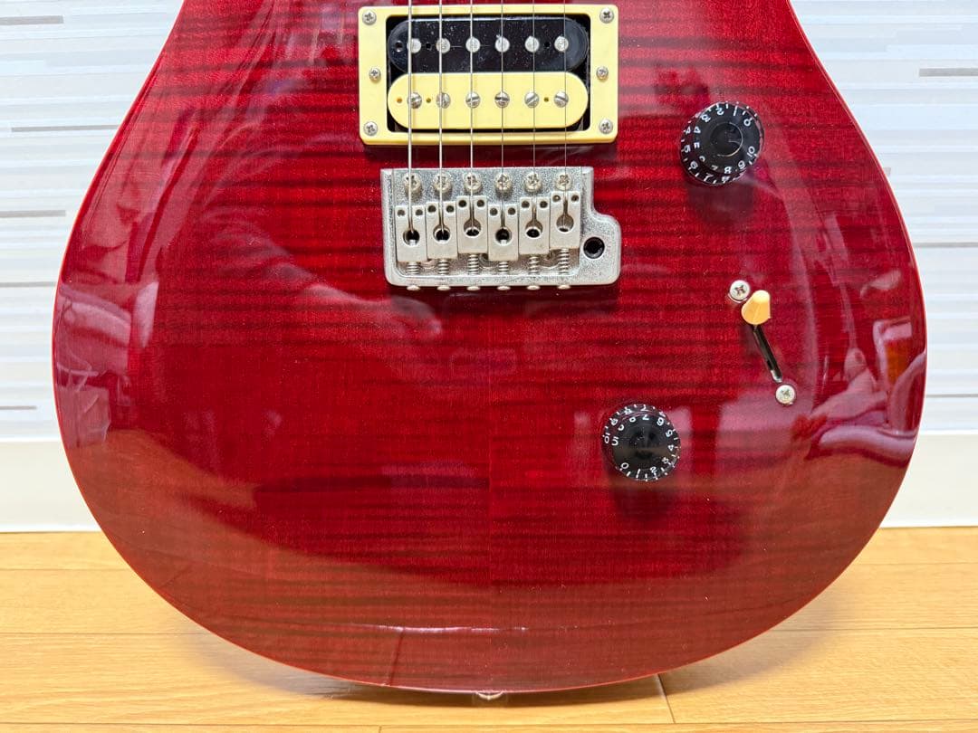 PRS SE custom24 韓国WMI製　レッド/赤 ギター