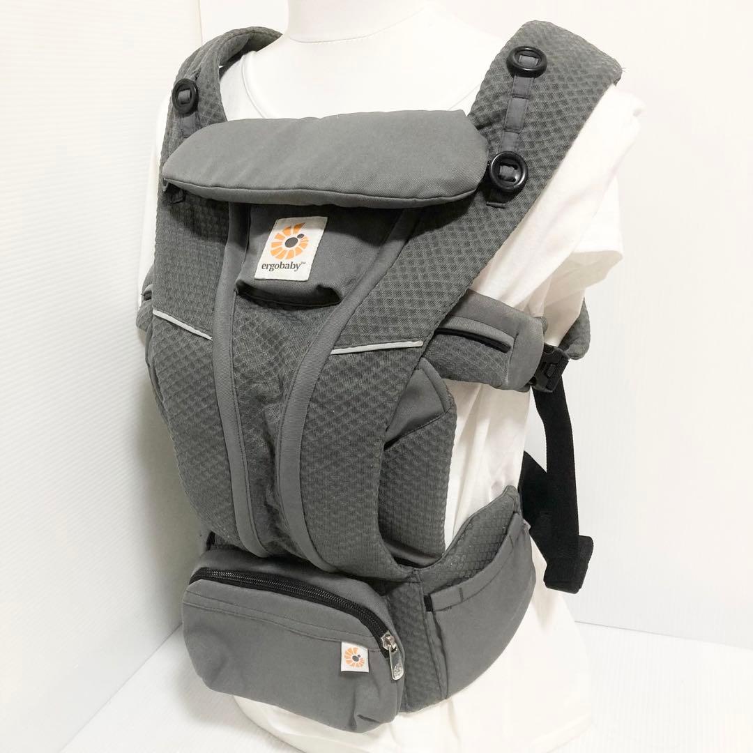 エルゴベビー ergobaby ベビーキャリア オムニブリーズ グレー