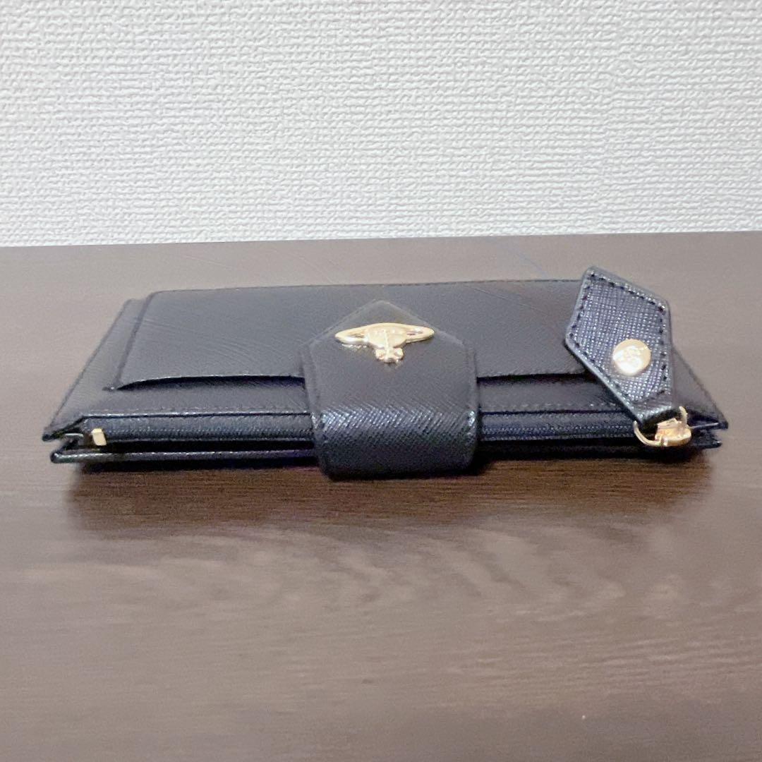 VivienneWestwood 二つ折り財布　長財布　ブラック　フラグメント