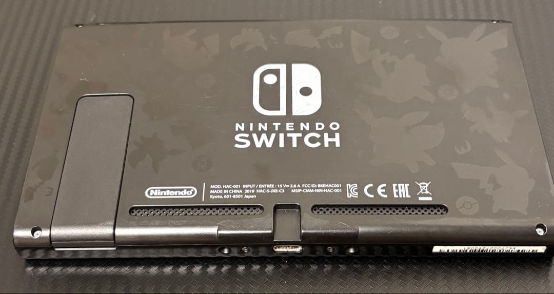 動作確認済み★スイッチ本体のみ旧Switch液晶モニターポケモンピカチュウ