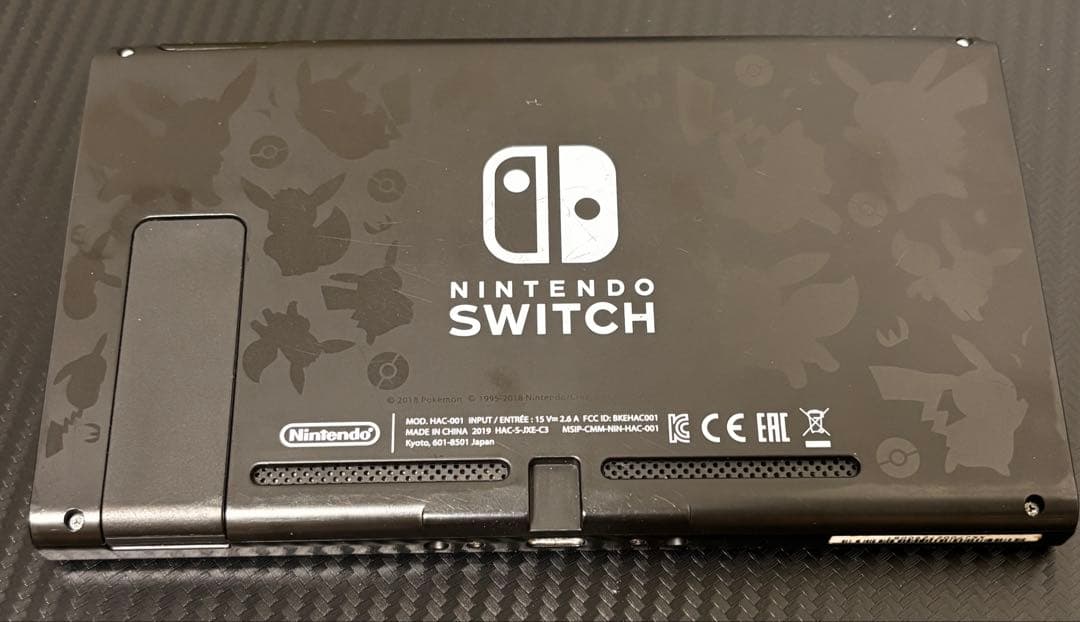 動作確認済み★スイッチ本体のみ旧Switch液晶モニターポケモンピカチュウ