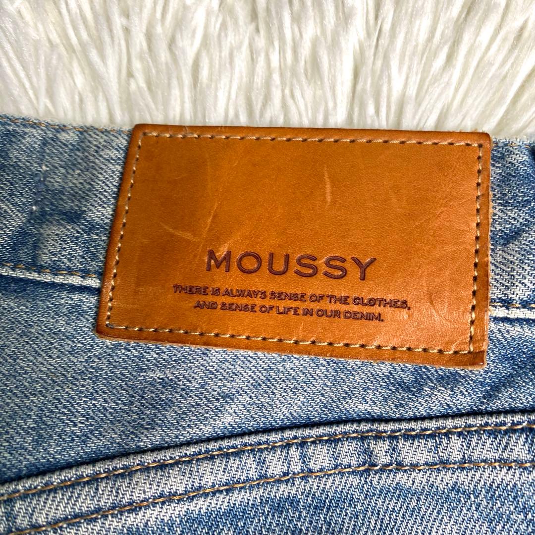 良品✨Moussy デニム フレア MVS 赤耳 010FSA12 ストレッチ