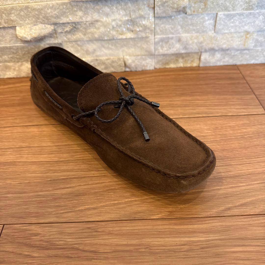 トッズ　TOD’S ドライビングシューズ　茶　スリッポン