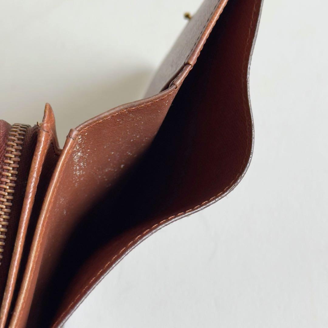 Louis Vuitton モノグラム ポルトモネビエトレゾール二つ折り財布